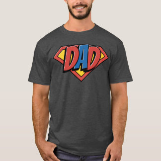 T-shirt SuperDad love friends