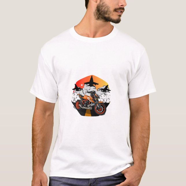 T-shirt SuperDuke on the airbase (Devant)