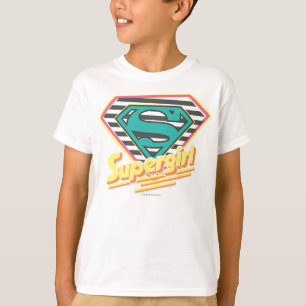 T-shirt Supergirl a barré le logo