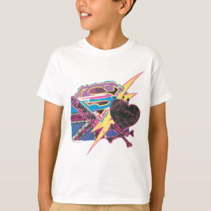 T-shirt Supergirl Flag and Crossbones