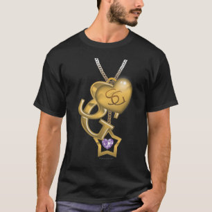 T-shirt Supergirl Gold Locket
