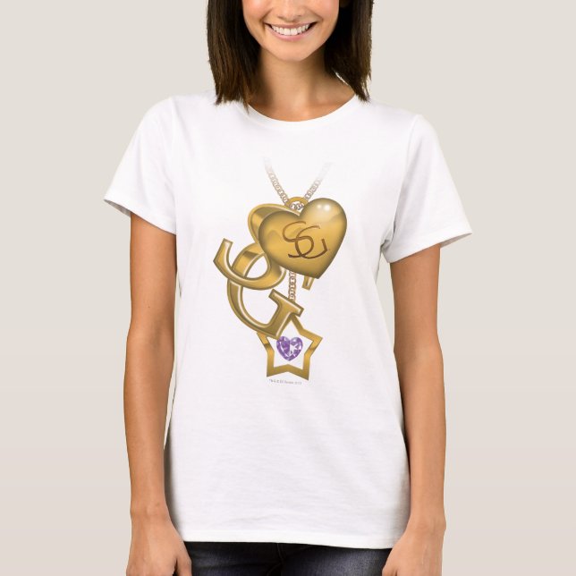 T-shirt Supergirl Gold Locket (Devant)