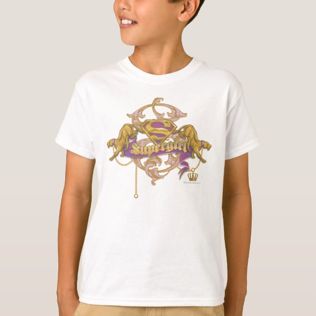 T-shirt Supergirl Golden Cat 2 (Devant)