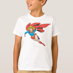 T-shirt Supergirl Leaps and Punches