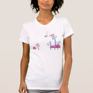 T-shirt Supergirl love bee