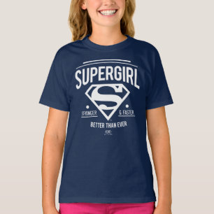 T-shirt Supergirl mieux que jamais Retro Graphic