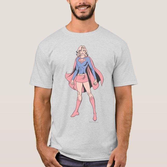 T-shirt Supergirl Pose 3 (Devant)