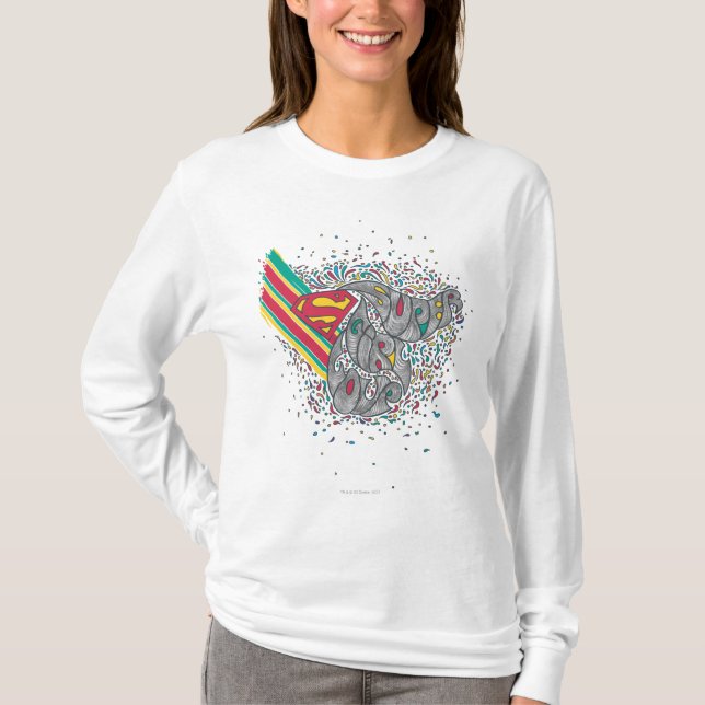 T-shirt Supergirl Random World 2 (Devant)