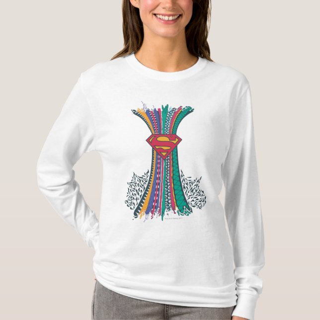 T-shirt Supergirl Random World 4 (Devant)