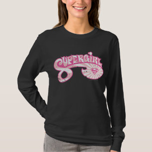 T-shirt Supergirl Rose Logo Star Burn