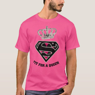 T-shirt Supergirl S-Shield "Adapté Pour Une Reine"