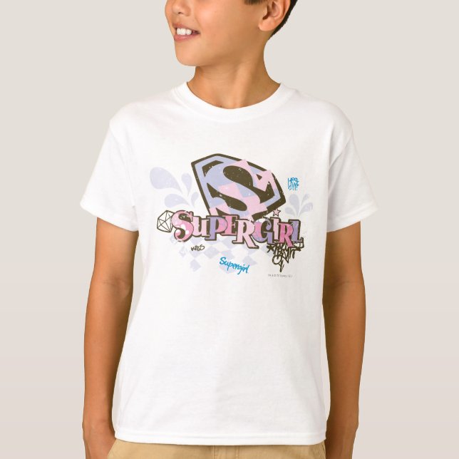 T-shirt Supergirl So Fabulous 1 (Devant)