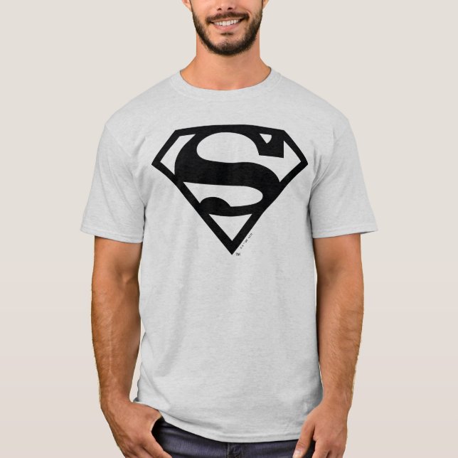 T-shirt Supergirl Solid S-Shield (Devant)