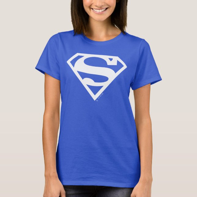 T-shirt Supergirl Solid S-Shield (Devant)
