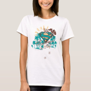 T-shirt Supergirl Surf