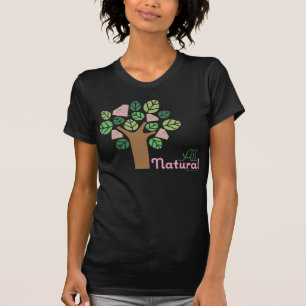 T-shirt Supergirl tout l'arbre naturel