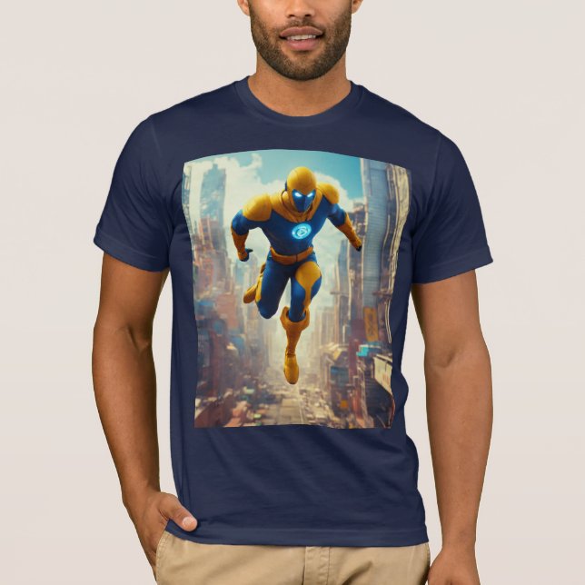 t-shirt superhero (Devant)
