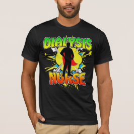 T-shirt Superhero Dialyse Infirmière Les superhéros porten