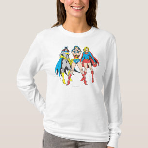 T-shirt Superheroines Pose