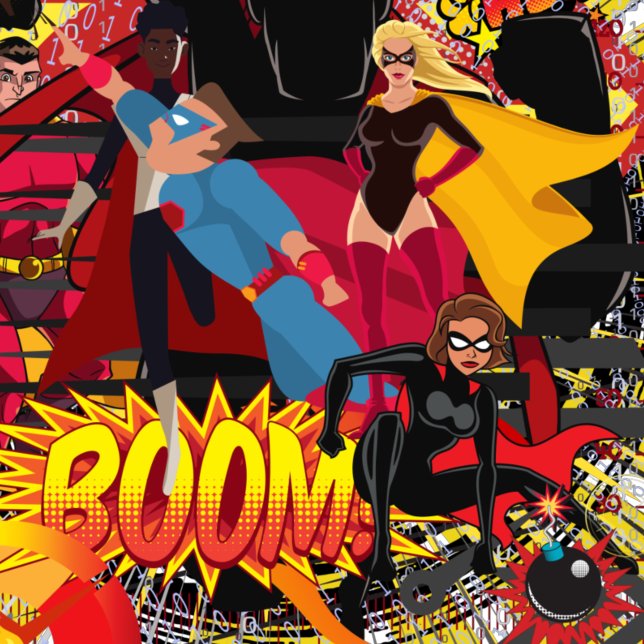 T-shirt Superhéros (Créateur téléchargé)