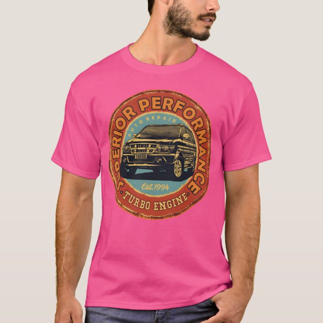 T-shirt Superior Performance Off Road Quote friends (Devant)