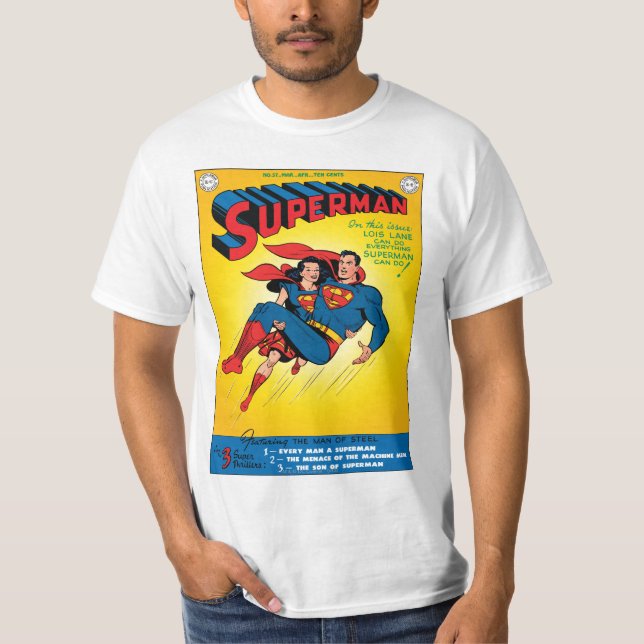 T-shirt Superman #57 (Devant)