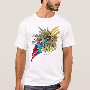 T-shirt Superman arrête un météore