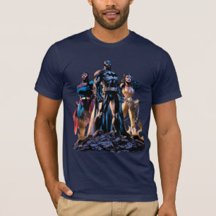 T-shirt Superman, Batman et Wonder Woman Trinity