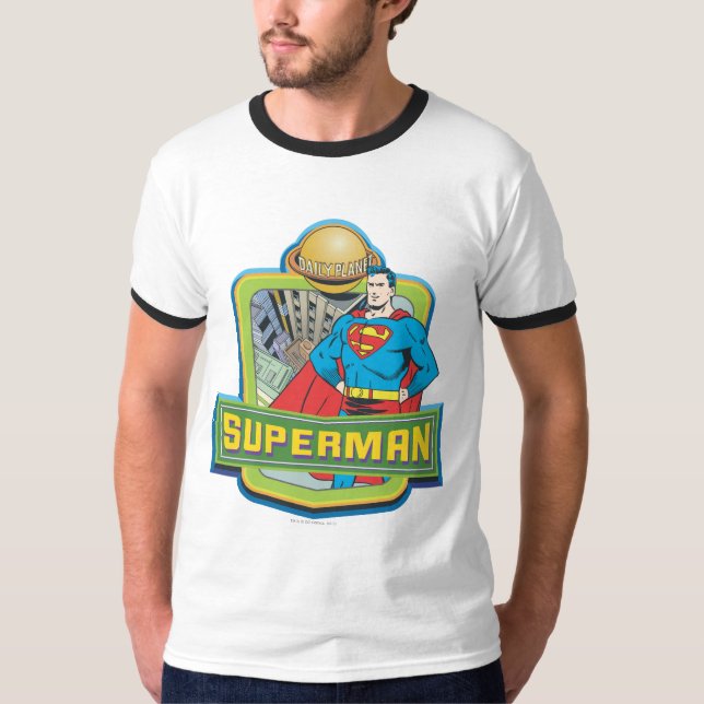 T-shirt Superman - Daily Planet (Devant)