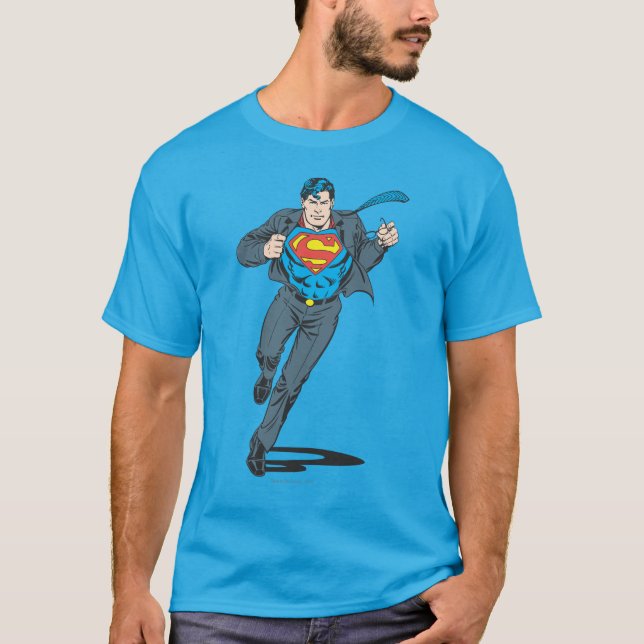 T-shirt Superman en business Garb (Devant)
