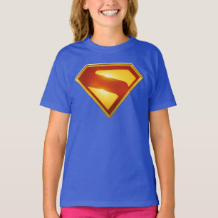 T-shirt Superman Golden S Shield brillance