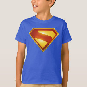 T-shirt Superman Golden S Shield brillance