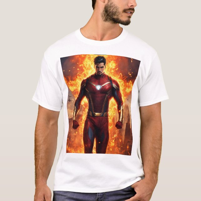 T-shirt "Superman : L'Emblème de la Force et de l'Espoir"  (Devant)