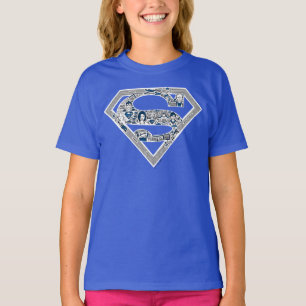 T-shirt Superman Logo Doodle Art