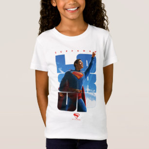 T-Shirt Superman regarde Pose