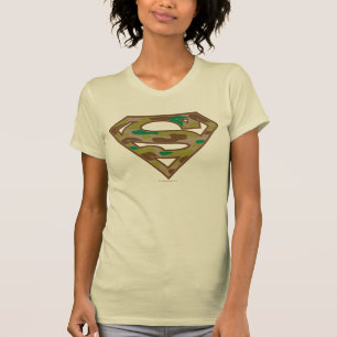 T-shirt Superman S-Shield Camouflage Logo