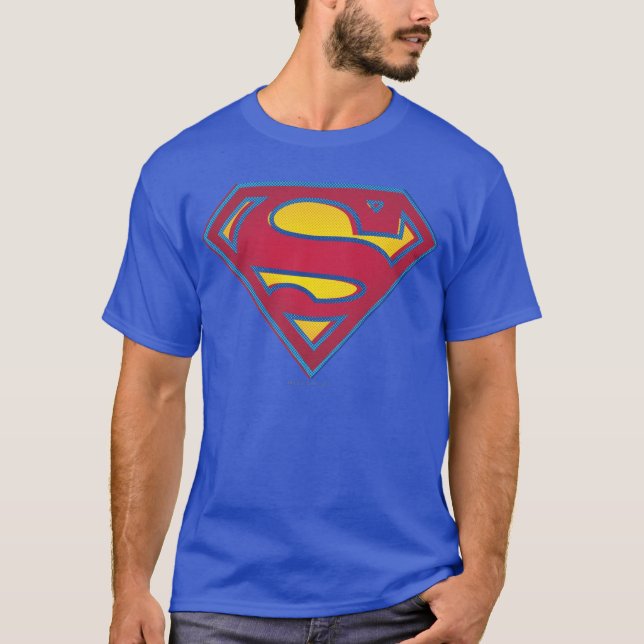 T-shirt Superman S-Shield | Logo de points (Devant)