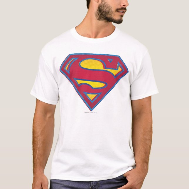T-shirt Superman S-Shield | Logo de points (Devant)