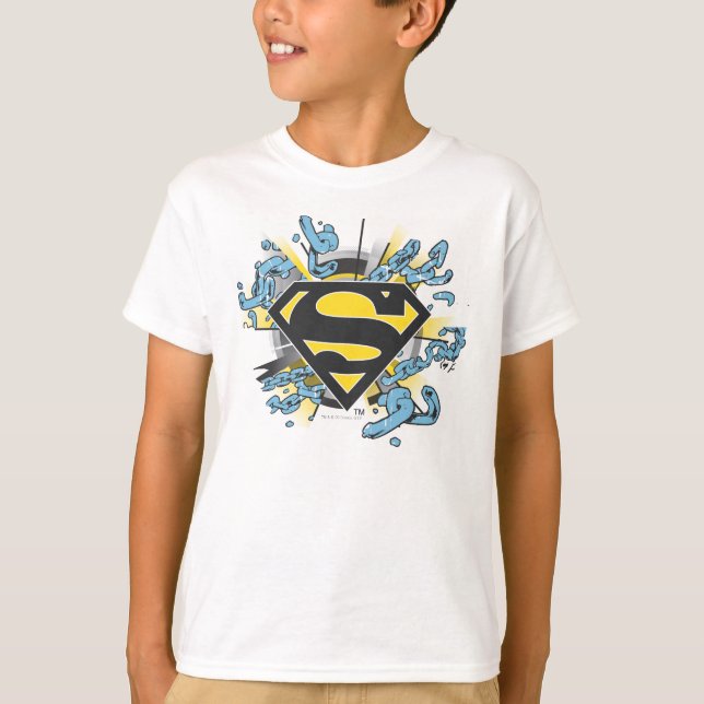 T-shirt Superman S-Shield | Logo des chaînes (Devant)