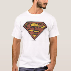 T-shirt Superman S-Shield Logo des journaux