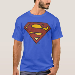 T-shirt Superman S-Shield Logo des points ombrés