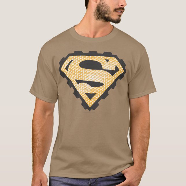 T-shirt Superman S-Shield | Logo Tan (Devant)