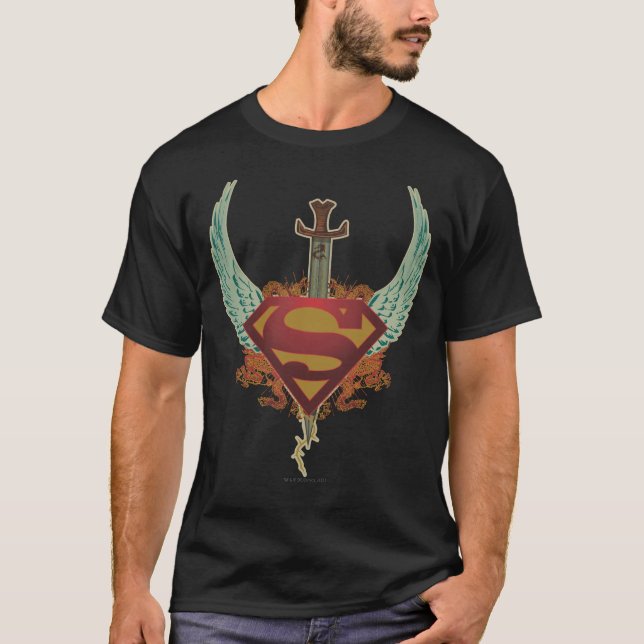 T-shirt Superman Stylisé | Logo des ailes (Devant)
