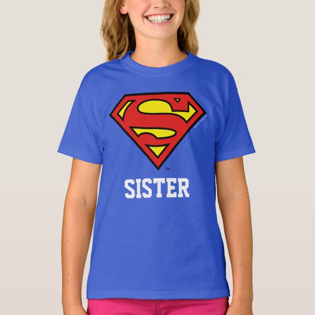 T-shirt Superman | Super Sister (Devant)