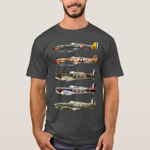 T-shirt Supermarine Spitfire est un avion de chasse britan
