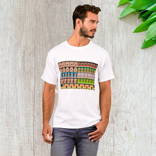 T-Shirt Supermarket Shelf Mens (Créateur téléchargé)