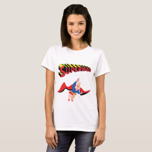 T-shirt SUPERMOM drôle bande dessinée vintage