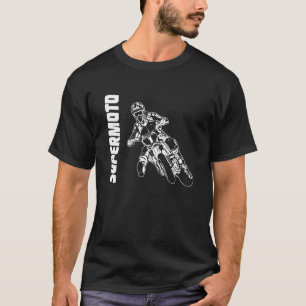T-shirt Supermoto Supermotard Moto Cross Enduro