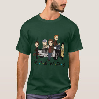 T-shirt Supernatural Friends Cartoon funny