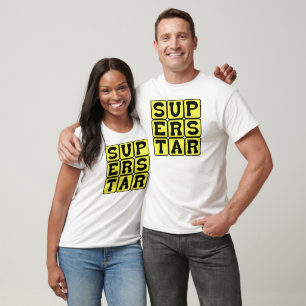 T-shirt Superstar, extrêmement célèbre